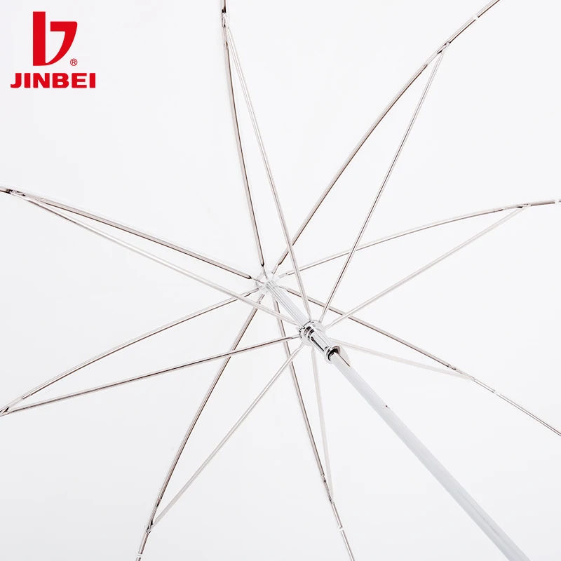 JINBEI 반투명 소프트 라이트 우산, 플래시 스트로브 조명용 화이트 디퓨저, 사진 스튜디오, 100 cm, 150cm, 40 인치, 60 인치