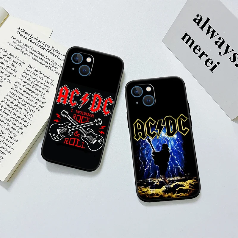 A-acdc Premium Designer Shell Phone Case