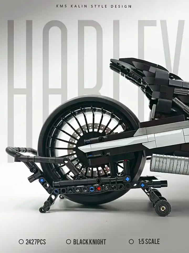 PANLOS High-Tech Sports Speed Locomotive Motorcycle Model