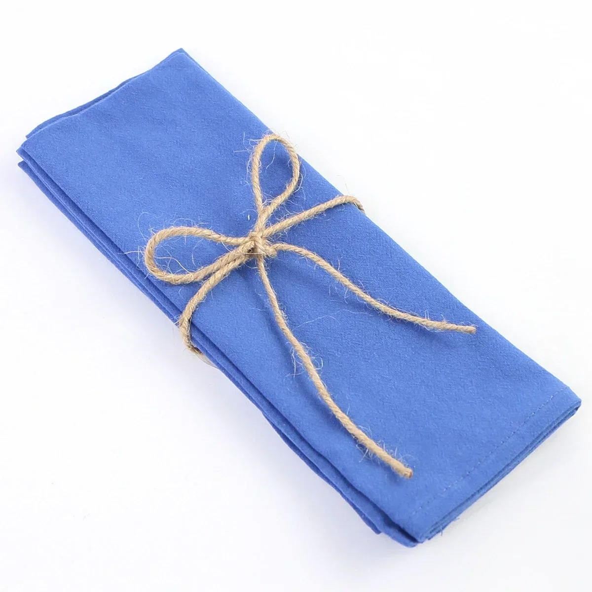 Serviettes De Cuisine En Tissu Bleu Poussiéreux, Torchons De Table à Thé Pour La Maison, Décoration De Mariage, Noël, Grill En Coton, 30x45cm, 50 Pièces