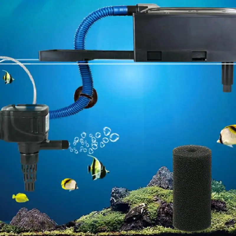 

Filter Cover For Fish Tank Aquarium Filter Water Inlet Protection Cover S / L Pre-Filter Foam Sponge Roll Fish Tank Accessories