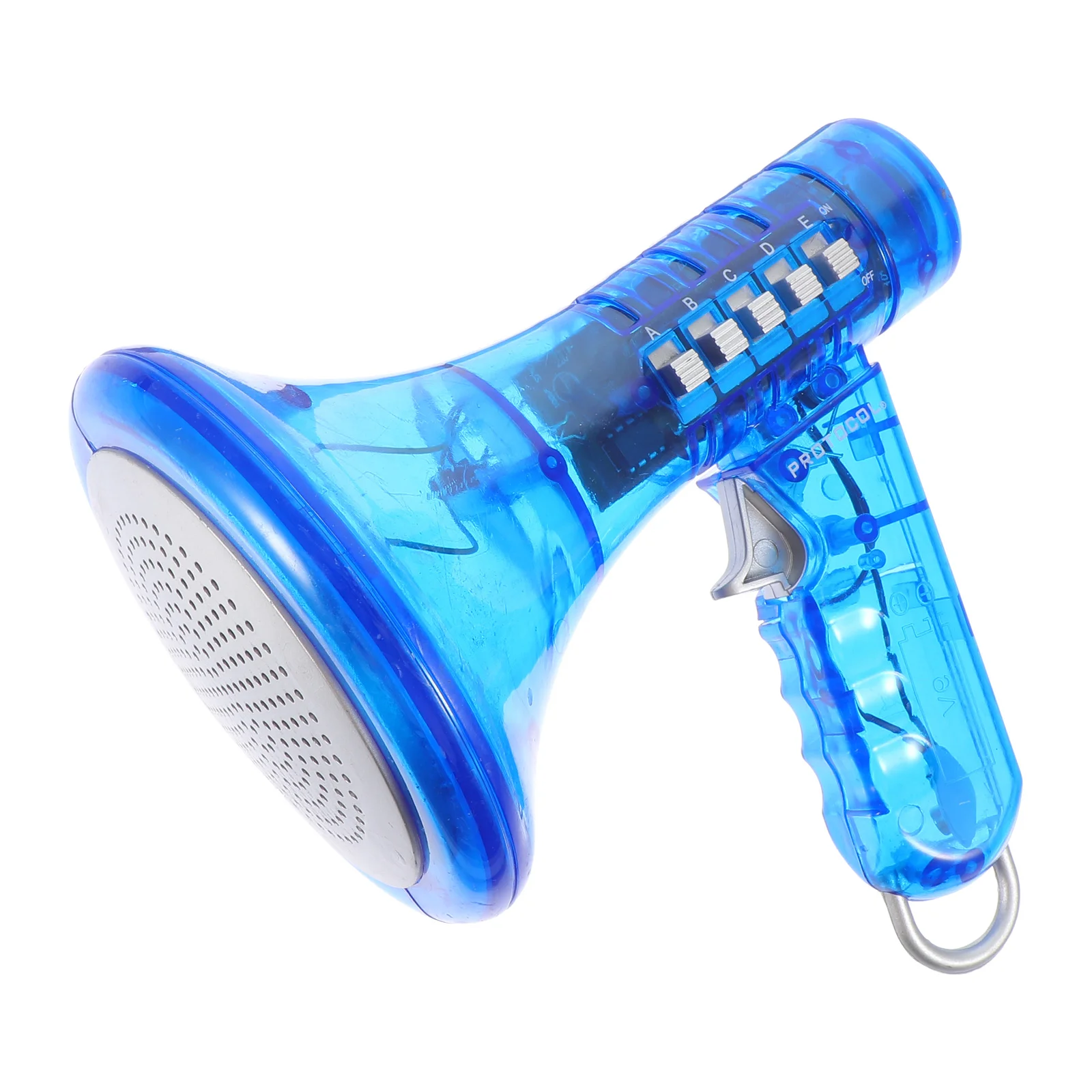 

Voice Changer Microphone Megaphone Speaker: Funny Holiday Party Loudspeaker Cheering LED Light Football Party Favors For Sports
