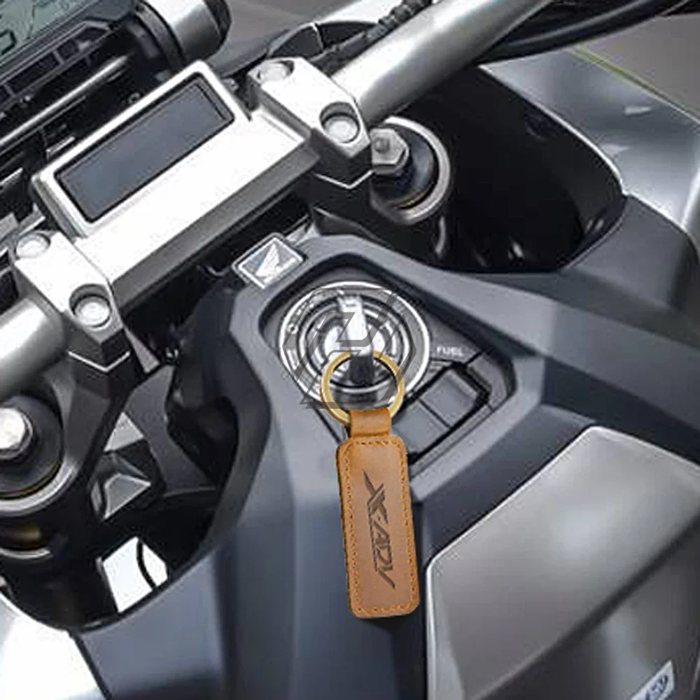 

Мотоциклетный брелок, фотосессия для Honda брелок из воловьей кожи XADV 150 250 300