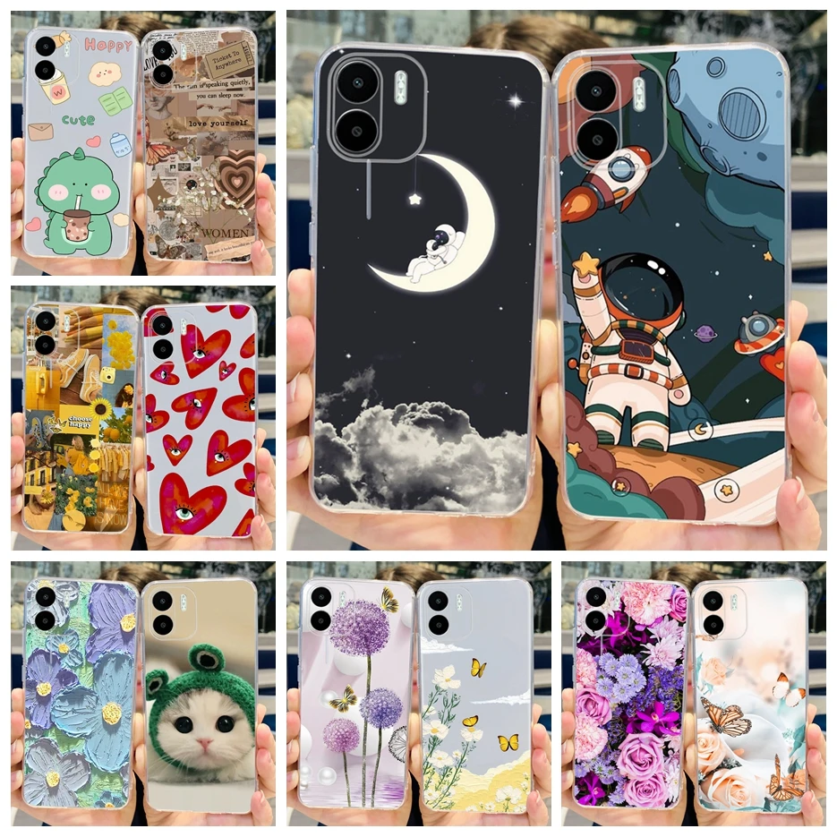 Per Xiaomi Redmi A2 Custodia Redmi A2 + Cover Verniciata Di Lusso Custodie Morbide E Sottili Per Xiaomi Redmi A2 Plus A2 + Redmia2 Fundas Bumper