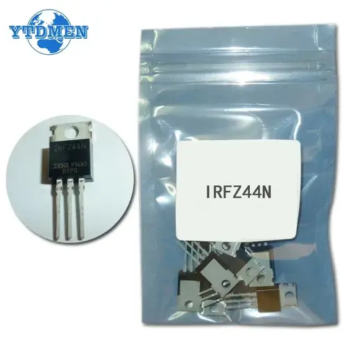 5/10/25PCS Mosfet IRFZ44N TO220 Transistor Kit IRFZ44NPBF  TO-220 High Power Transistors IRFZ44 49A 55V Field Effect Transistor - Image 3