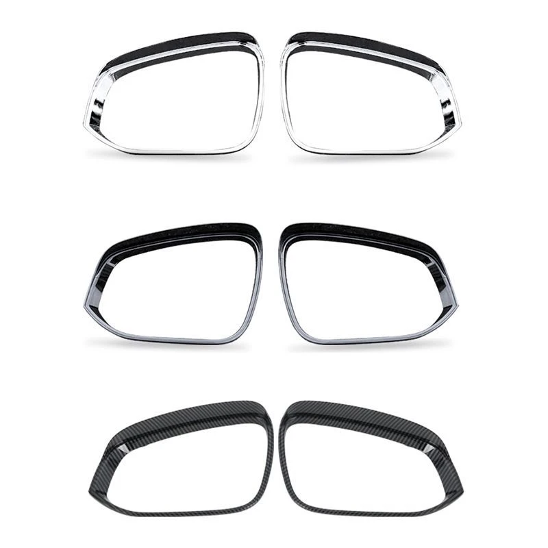 Car Rearview Mirror Rain Eyebrow Frame Cover Trim Car Styling Accessories for Byd Atto 3