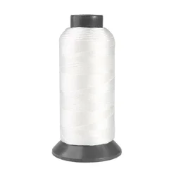 High Strength All - Purpose Heavy Duty Nylon Sewing Thread for Upholstery and Crafts (White)