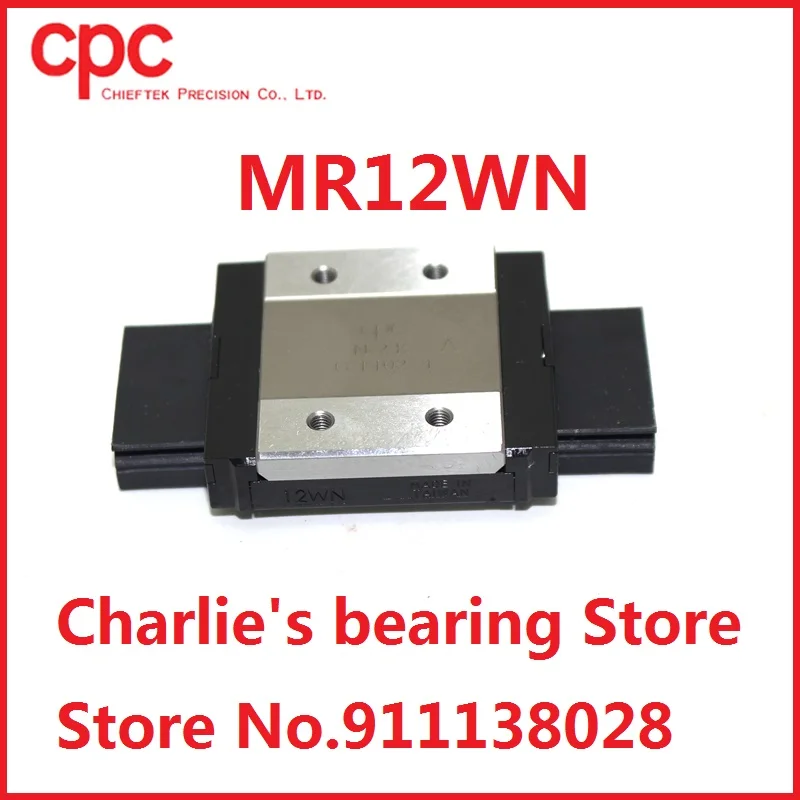 

1pc 100% brand new taiwan original genuine CPC miniature linear guide block MR12WN