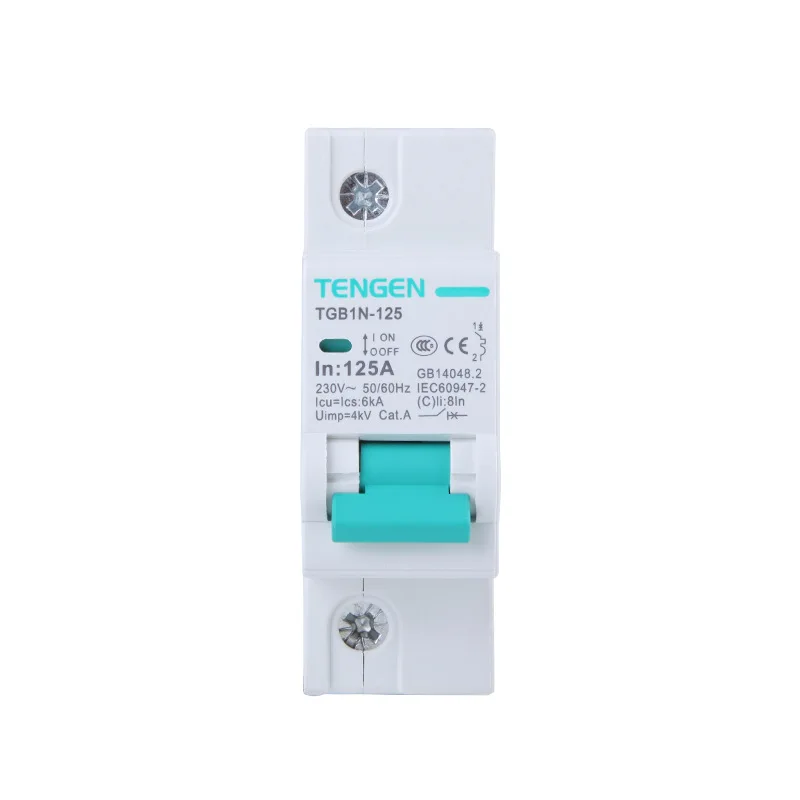 

Suitable for Tianzheng TGB1N-125 C63/80/100/125A small circuit breaker 1Pair switch DZ47