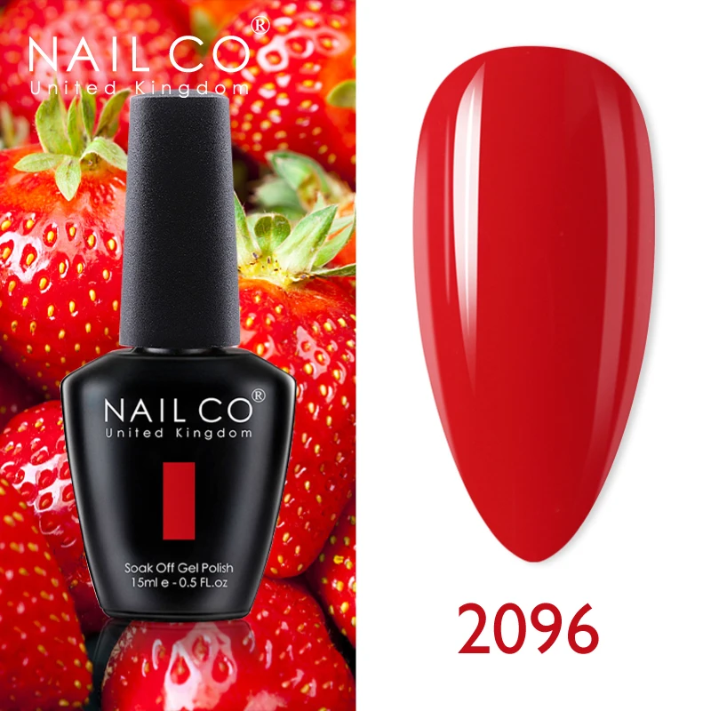

NAILCO 131 color nails Gel polish Semi Permanent Varnishes Hybrid nail gel soak off UV & LED nail art Gel for extension top coat