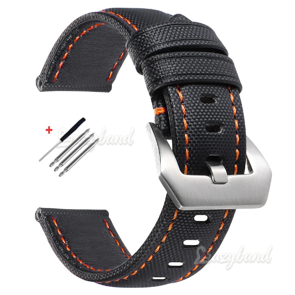 Premium Genuine Sailcloth Waterproof Quick Release Watch Band Strap