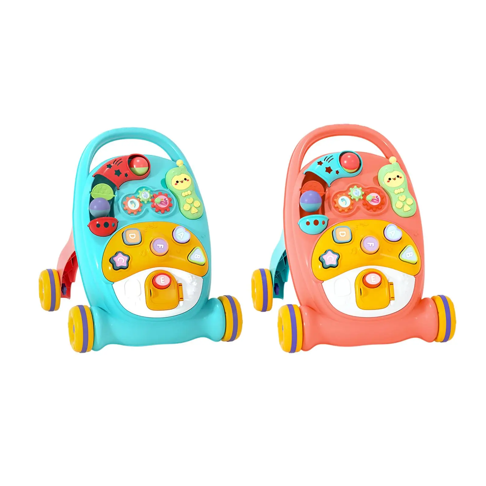 Multifunctional Infant Plastic Children Stroller Non-slip Babies Toddler Walking Tools Educational