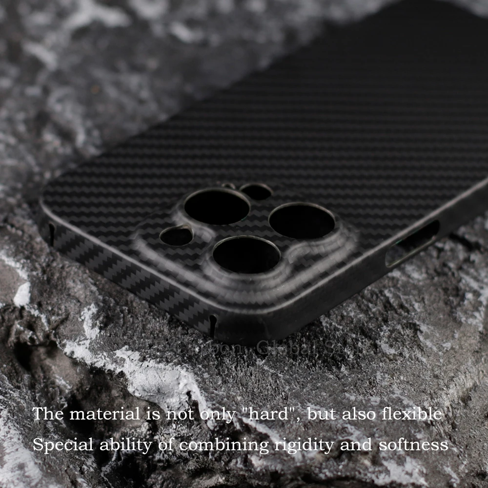 iphone 12 pro flip case YTF-Carbon Carbon fiber phone case For iphone 14 Pro Max Aramid fiber Anti-fall busines cover iphone 14 Pro iphone 12 pro leather case