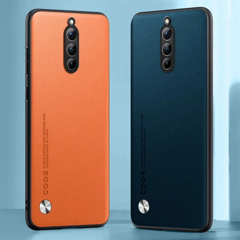 Luxury PU Leather Phone Case - Enhanced Silicone Protection Back Cover