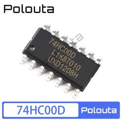 Porte logique et onduleur Arduino Nano, 10 pièces, Kit de bricolage, livraison gratuite, Circuit intégré électronique, 74HC00D SOP 14 3.9MM 