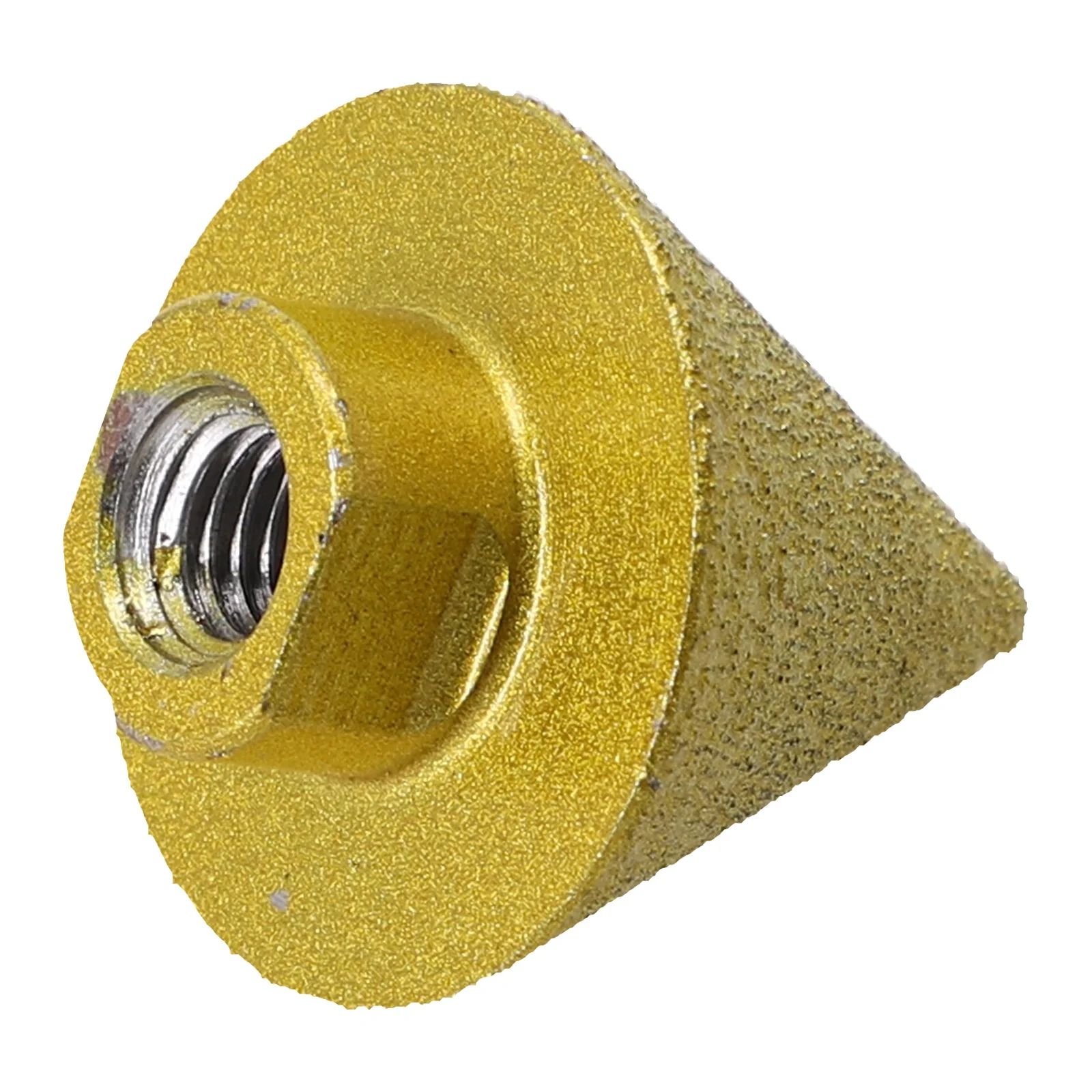 

1pc 38/50mm M10 Thread Diamond Chamfer Countersink Bits Cone Carve For Tile Stone Ceramic Porcelain Polishing Grinding Wheel