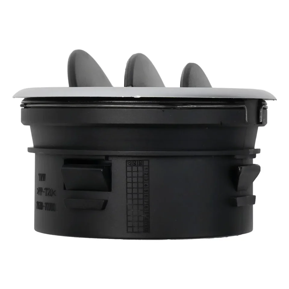 Grille De Ventilation Intérieure Pour Tableau De Bord, Noir/Chrome, 1/2/4 Pièces, 2201099 13417363, Pour Opel Corsa D Adam MK3 Vauxhall, Accessoires De Voiture