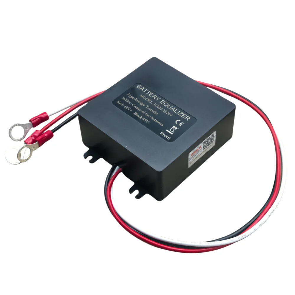 HA02-2S24V Battery Balancer 48V Battery Equalizer Balancer for 2X24V Batteries