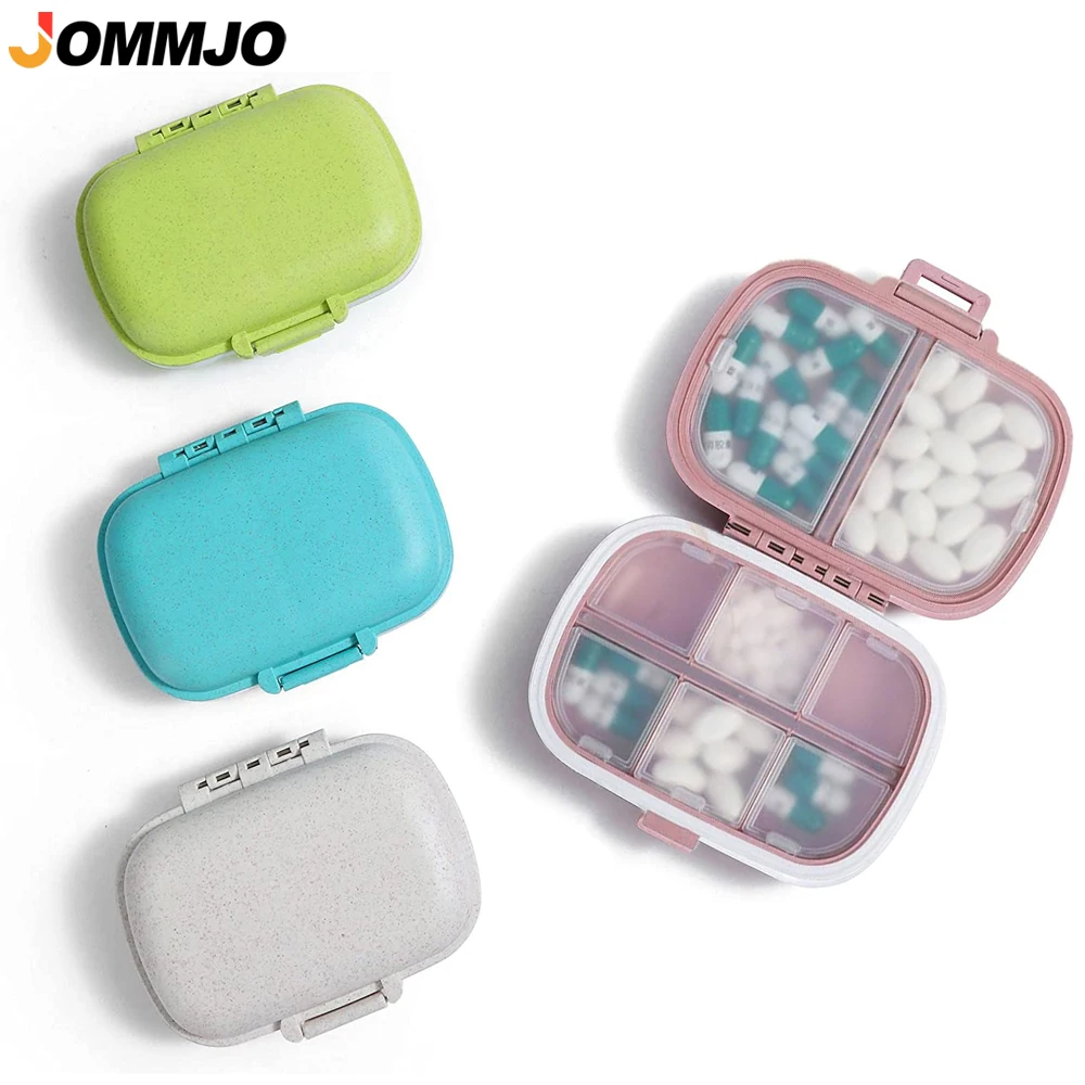 1 Pieces Pill Organizer Reusable Pocket Pill Case Portable Open Pill Pouch  Silicone Small Pill Box Pill Container Pill Holder Pill Bags Organizing