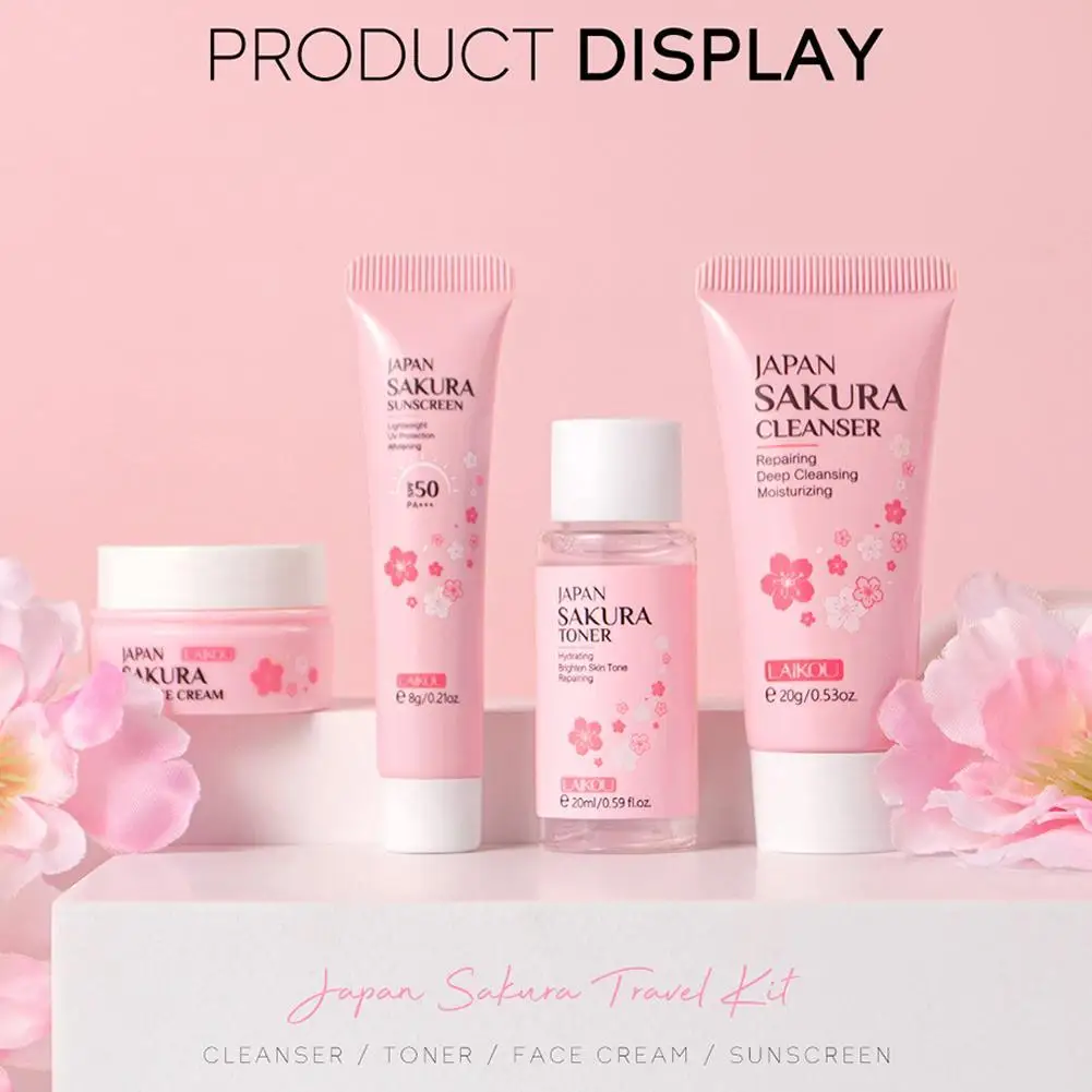 

hot sale Facial Products Kit Skin Care Set Facial Cleanser Face Cream Sunscreen Facial Mask Eye Cream Skincare Product