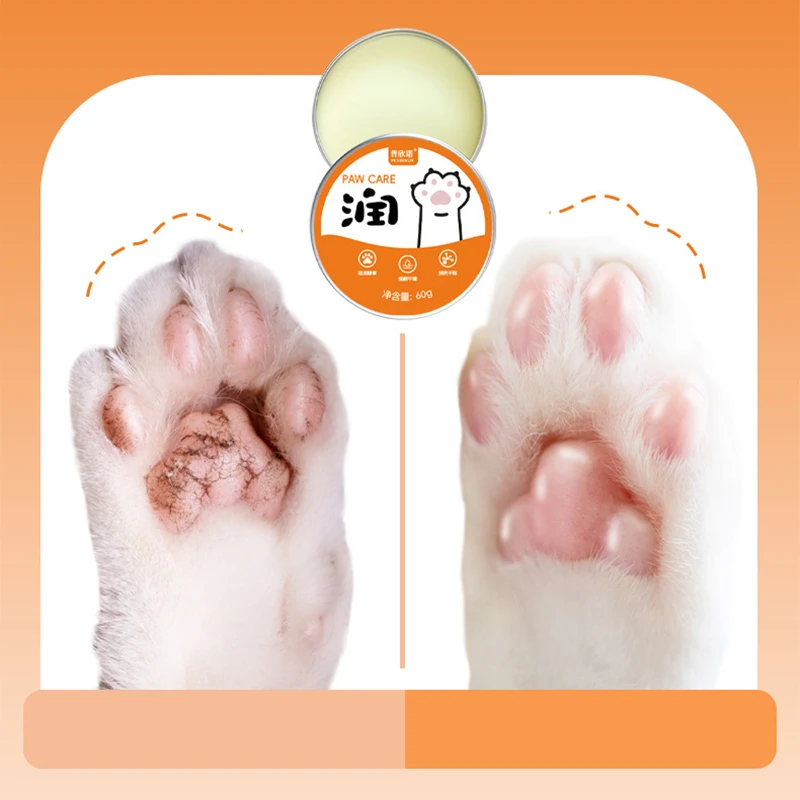 Pet Paw Balm All Season Protection Cream Wax Heals Repairs And Moisturizes Dry Noses Dog Care Paws Cleaner Soles Moisturizing
