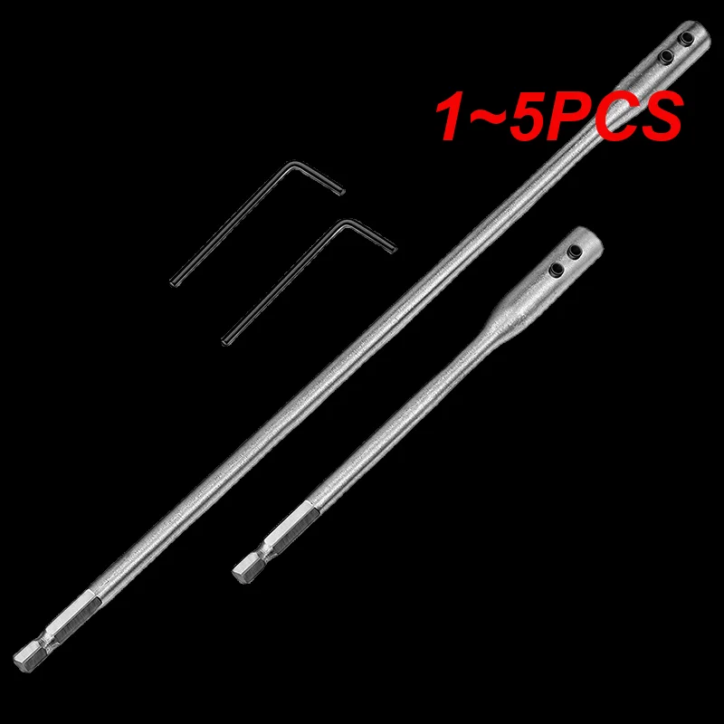 

1~5PCS Drill Extension Connect Rod 150/300mm Fit For Flat Drill Bit Deep Hole Shaft Hex Extention Holder Connect Rod Tool