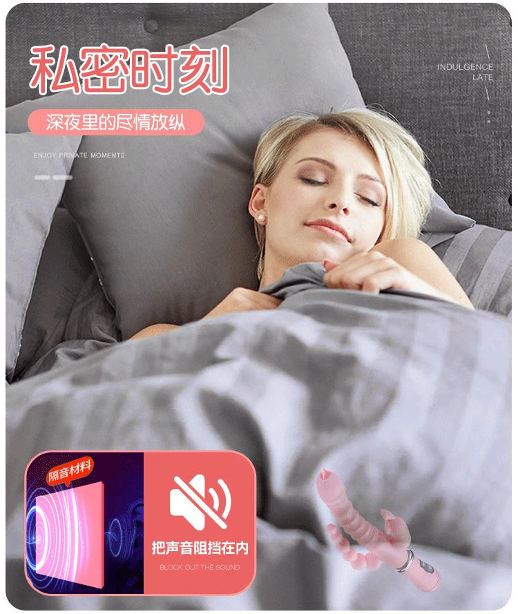 Rabbit vibrator 3 in 1 waterdicht oplaadbaar voor vrouwen_voghion.com