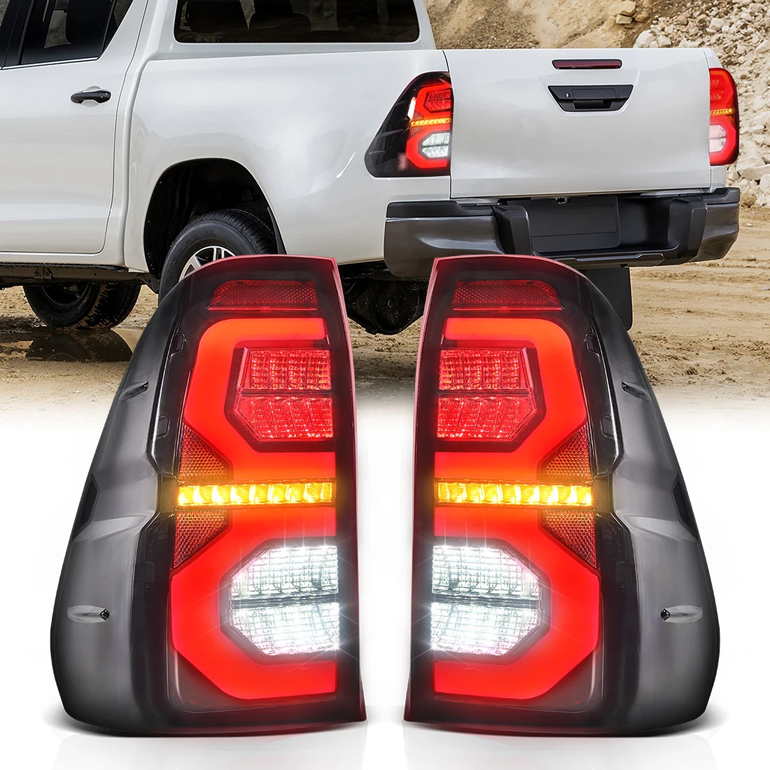 ハイラックス GUN125 テールランプガード ハイラックス hilux テール