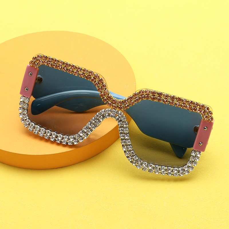 Oversized Bling Sunglasses