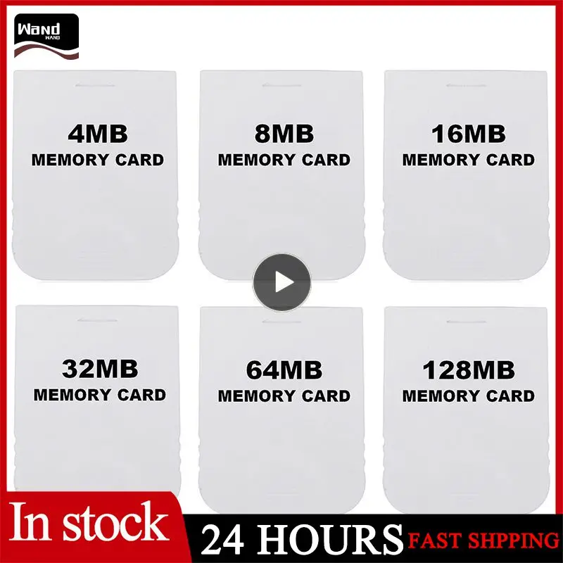 Pratica Scheda Di Memoria Per Wii Gamecube Gc Ngc Game White New Wii Memory Card (Progettata Per I Giochi)