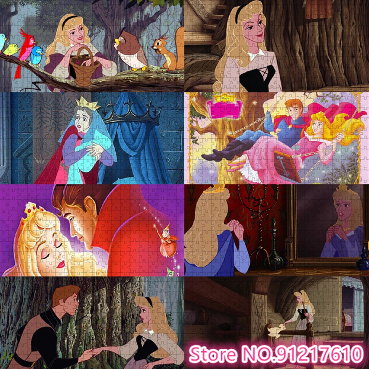 

Puzzle 1000 Pieces Disney Blonde Princess Puzzle Puzzle Adventure Children's Brain Burning Game Puzzle Gift Preferred