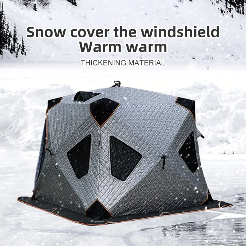 Yousky Camping Outdoor Fishing Cube Winter Cotton Tent Sauna Keep Warmice Fishing Tent Camino Personalizzabile Dimensioni Personalizzate