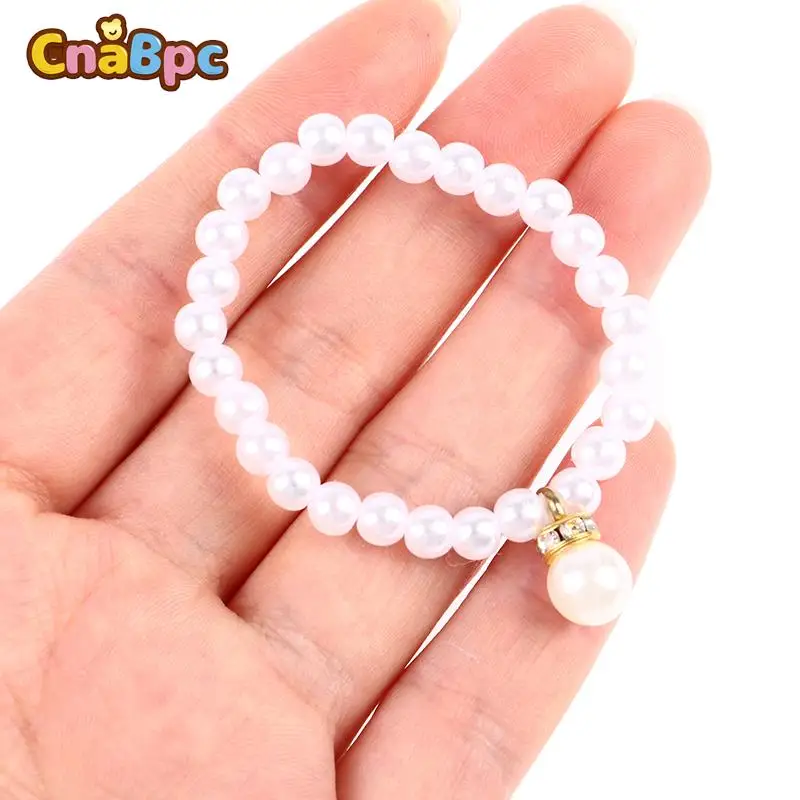 

New Hot!1pc 60CM Doll Accessories Pearl Necklace Set Doll Jewelry For Doll DIY Toy Handmade Exquisite Dolls Accessories