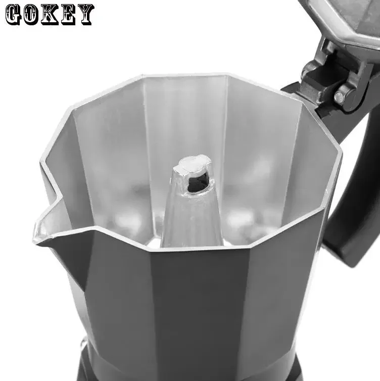 300ml Portable Electric Coffee Maker Stainless Steel Coffe Maker Espresso Mocha Coffee Pot  Portable Coffee Machine A Cafe Gk854 4