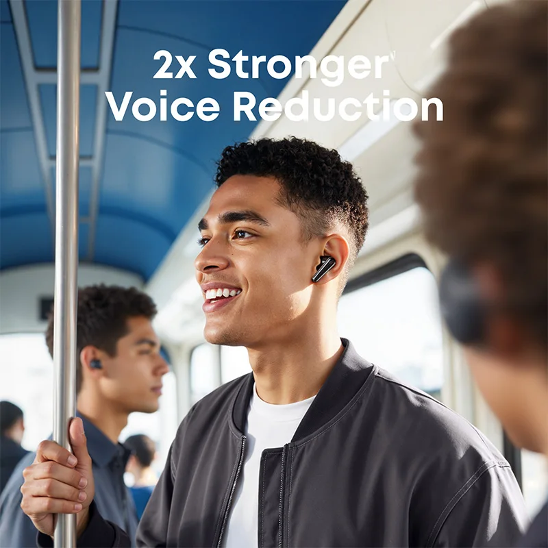 รูปสินค้า หูฟังไร้สายตัดเสียงรบกวน Soundcore Liberty 5 พร้อมระบบเสียง Dolby Audio ตัดเสียงรบกวนแบบปรับได้แบบเรียลไทม์ ไมโครโฟน 6 ตัว พร้อม AI ANC 3
