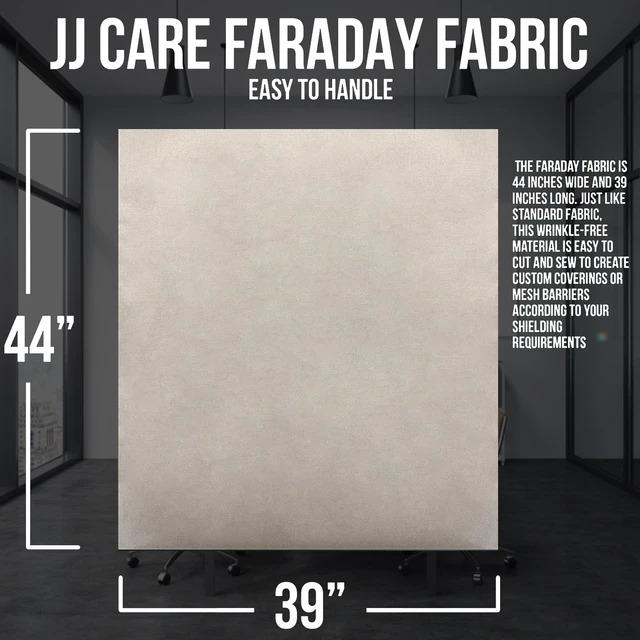 43x39in EMF Shielding FabricEMF Protection Clothing Faraday Bags Radiation  Blocker Copper Faraday Cage - AliExpress