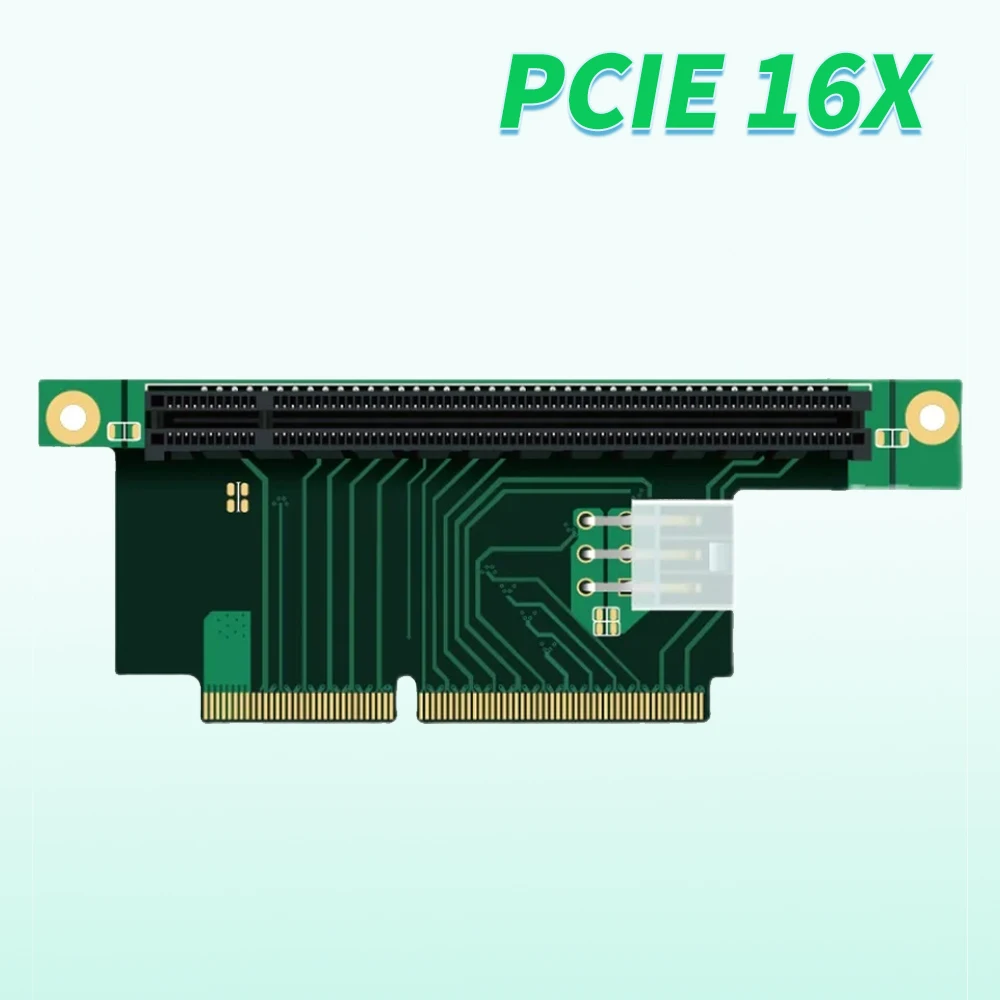 

PCI-E X16 Adapter Card 160pin To PCIE16x Right Angled 90° Connection Adapter Card ECS-9700