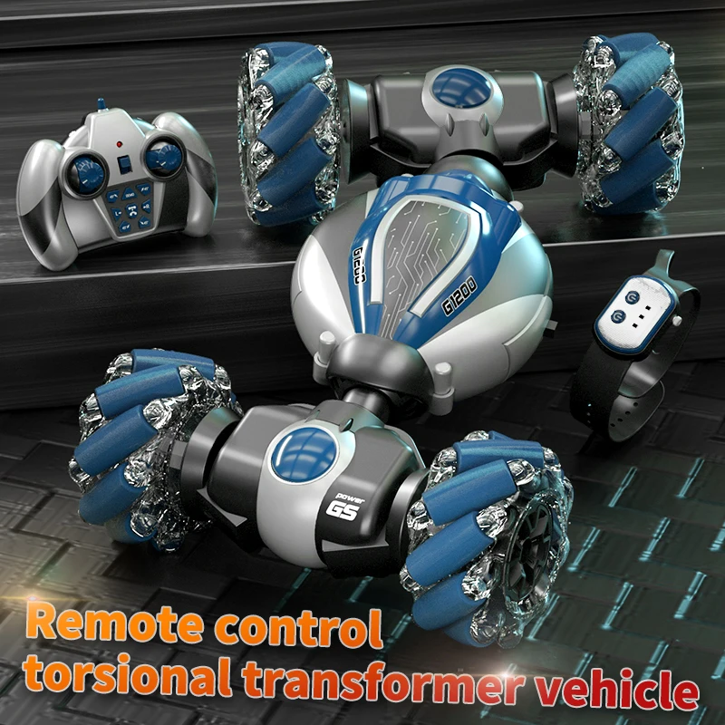 RC스턴트자동차 어린이용 미니 리모컨 SUV 드리프트 전기 오프로드 자동차, 2.4G, 5채널, 1:64 합금, 1시간 긴 끈질김함 9 미니 제스처 유도 트위스트 자동차 라이트, 전기 RC 장난감 변형 자동차, 어린이 드리프트 스턴트, 원격 제어 오프로드 차량, 2.4G