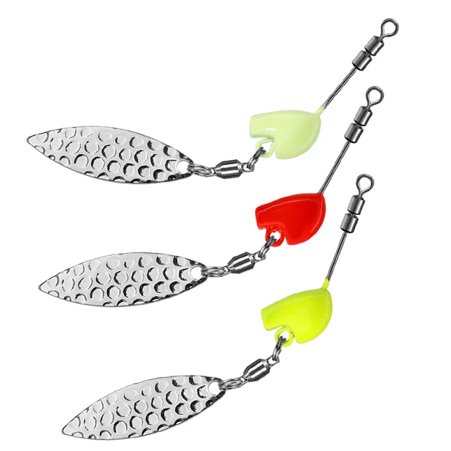 Lot 5 Pieces Sale Fishing Glow Spoon Lure 6.5cm/13g Thick Hook Metal  Artificial Lures Salix Leaf Shape - Fishing Lures - AliExpress