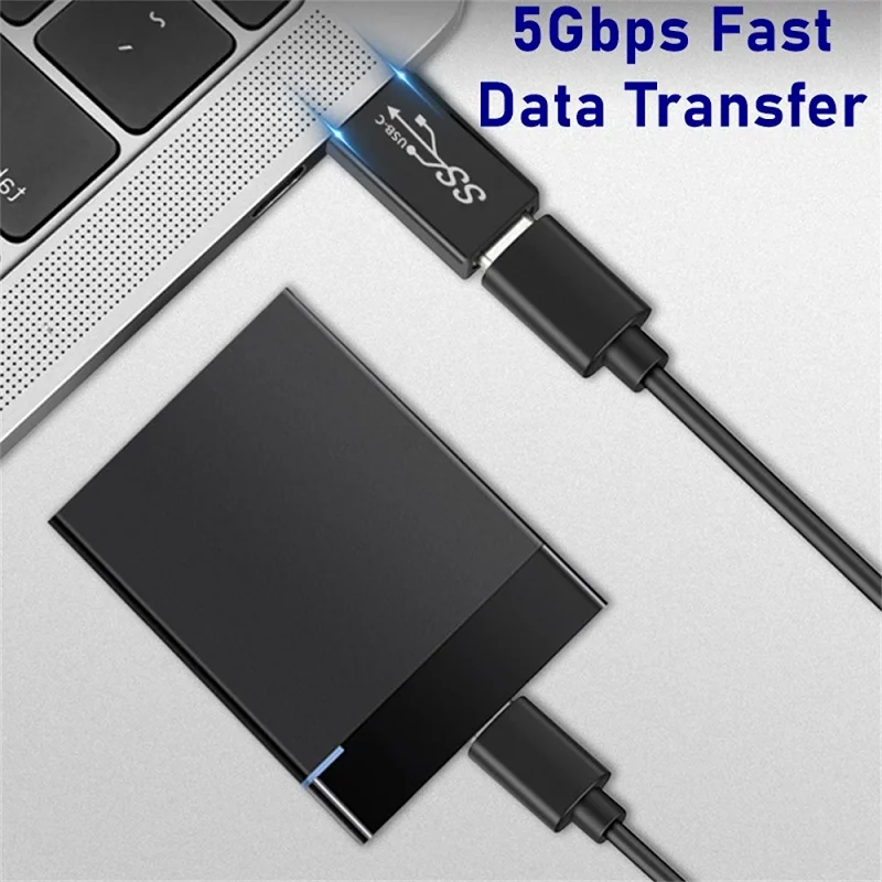 유니버설 OTG 타입 C 어댑터 USB C 타입 C USB 남성-여성 변환 컨버터 (맥북, 화웨이, 삼성 노트, 아이패드 OTG 연결용)