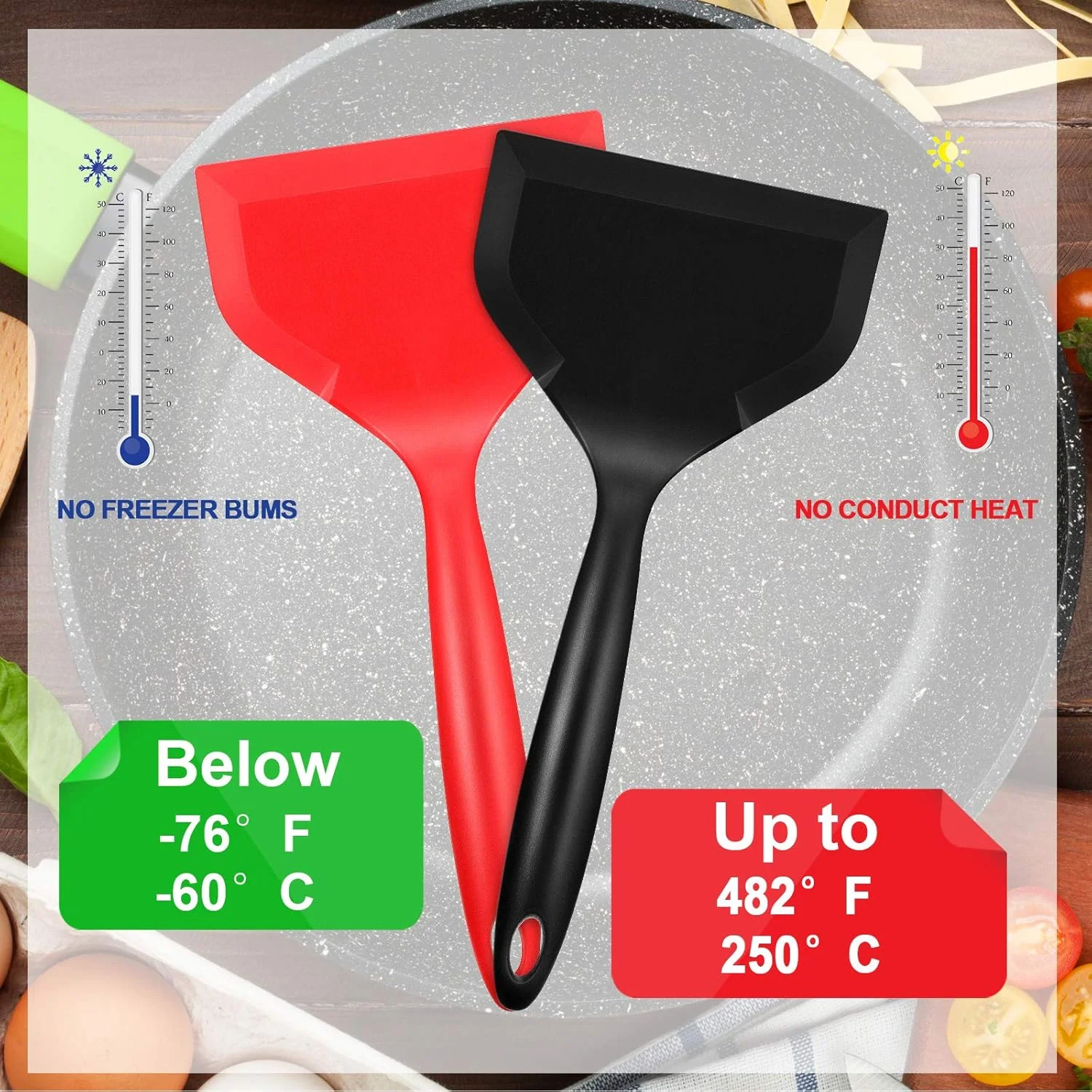 Wide Silicone Spatula Shovel Turner Nonstick Fried Shovel Fish Spatula Silicone Wide Flexible Turner for Nonstick Cookware Egg BEST SELLERS Wide Silicone Spatula Shovel Turner Nonstick Fried Shovel Fish Spatula Silicone Wide Flexible Turner for Nonstick Cookware Egg BEST SELLERS
