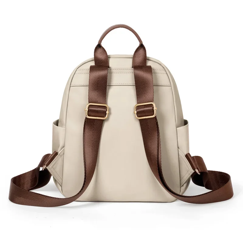GOLF Small Backpack Apricot Women Black Waterproof Backpack Laptop Outdoor Female Oxford Fashion Commuter Bag Designer Luxury 4