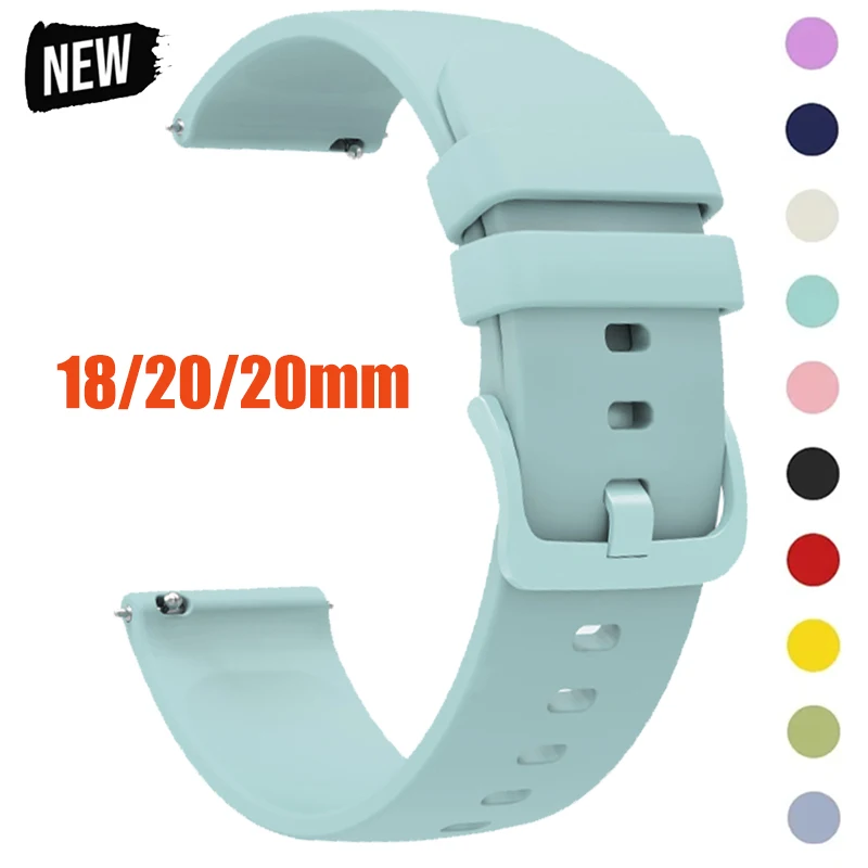 Versatile Silicone Watch Band - Adjustable Strap