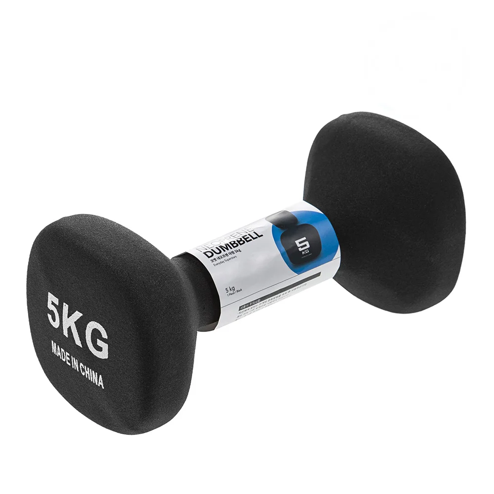 네오프렌 고무 덤벨, 5kg 