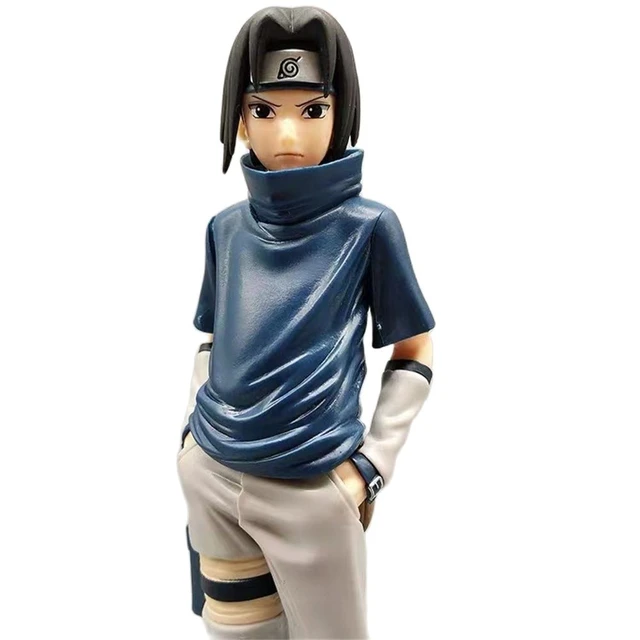 Mini Estátua Sasuke Uchiha Cute: Naruto Clássico - Anime Mangá