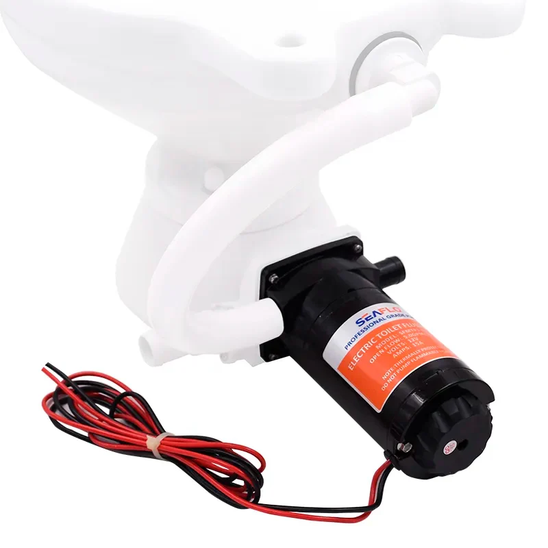 Submersible Water Pump 12V 24V Horizontal Toilet Sewage Flushing 18.9LPM
