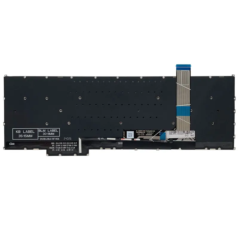 Фото Клавиатура US для ноутбука Lenovo Thinkbook 16 + 16p G4 IRH IRL/16 G5 + IRH/16 G6 IRL с подсветкой №3
