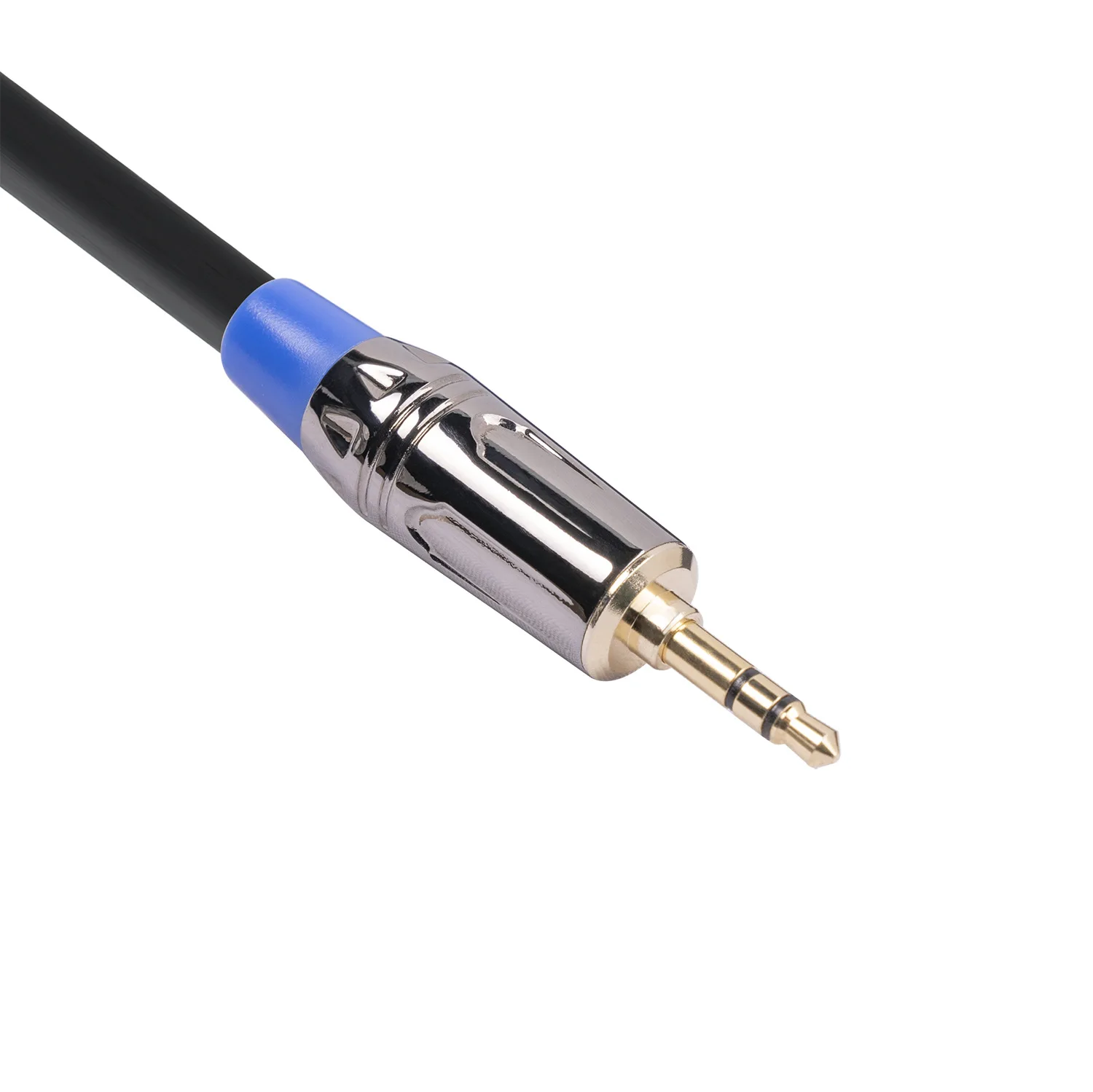 2022 New 3.5mm Stereo Jack Male to Dual XLR Female OFC Aux Audio Cable Foil+Braided Shielded  3m
