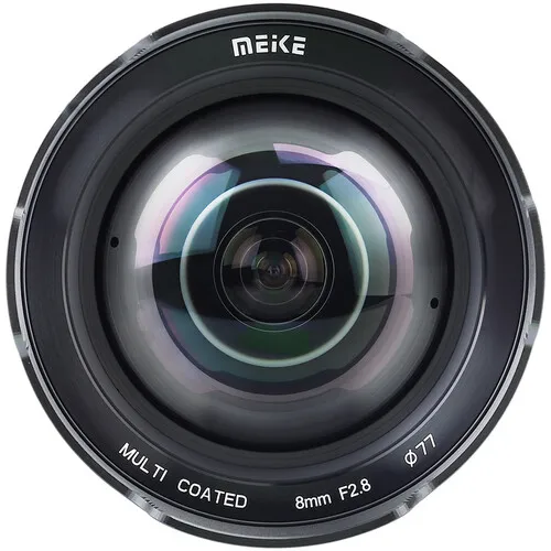 마이크 8mm f/2.8 렌즈 마이크로 포서드용 초광각 시야와 컴팩트한 디자인의 ..