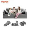 VEVOR Play Couch Kids Sofa Toddler Foam Sofa Couch with High-density 25D Sponge for Playing Creativing Sleeping Kids Furniture 1